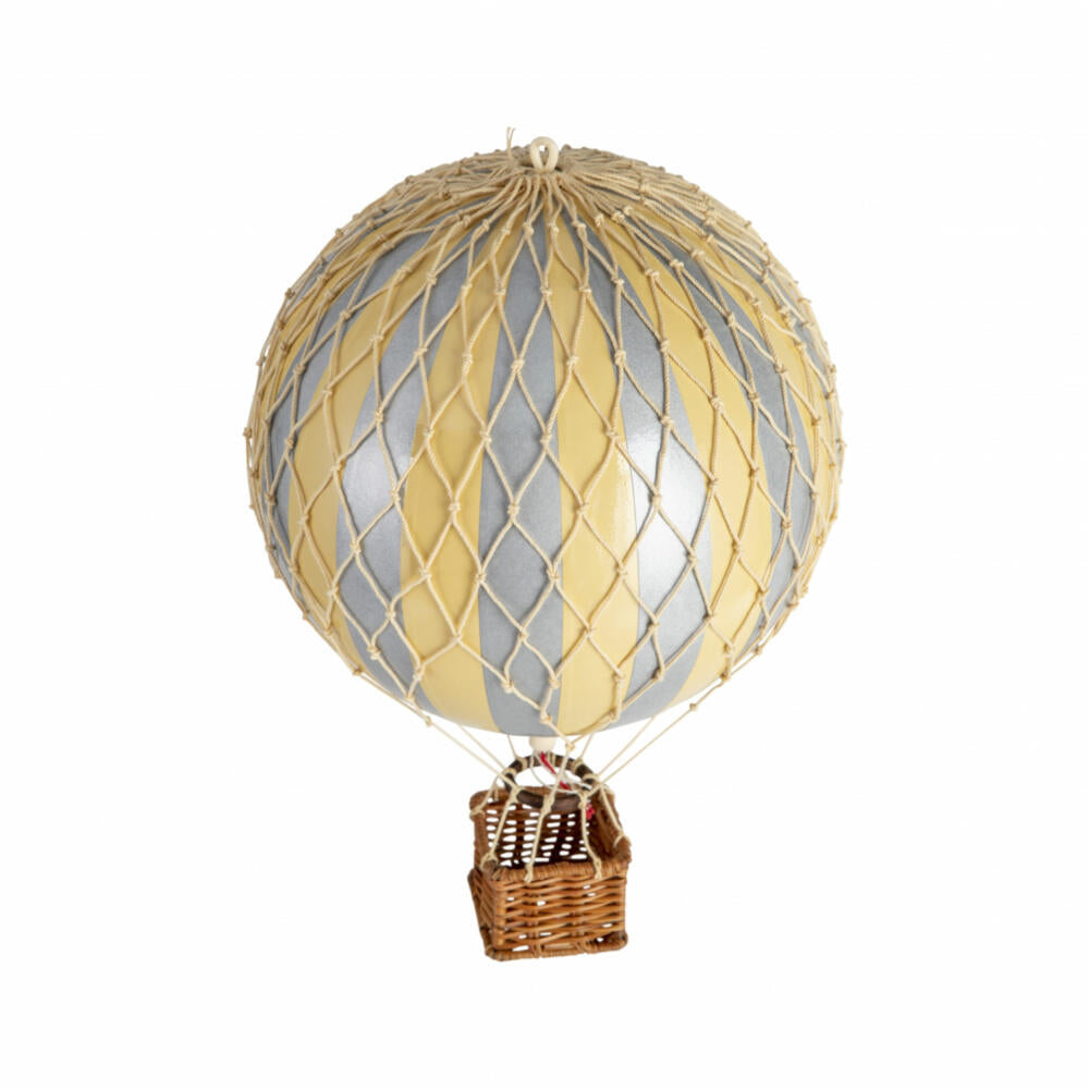 Authentic Models Hanging Decoration Travels Light Silver Ivory, Balloon, Plastic / Paper, AP161SI