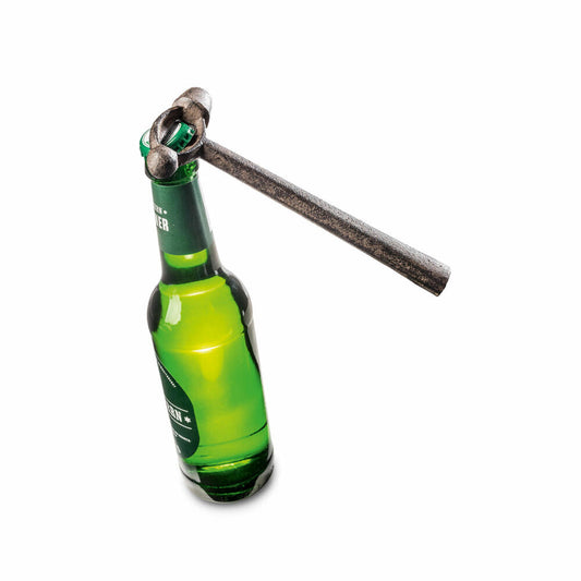 Donkey Products Feierabend Peter Schlosserhammer Flaschenöffner, Zange, Eisen, 18 cm, 200518