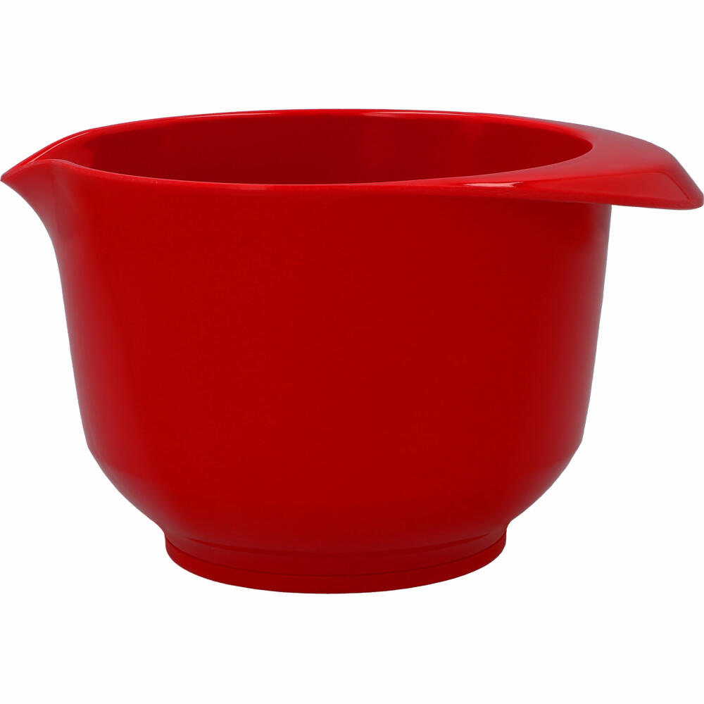 Birkmann Colour Bowl Rühr- und Servierschüssel, Rührschüssel, Schüssel, Melaminharz, Rot, 1 L, 708822