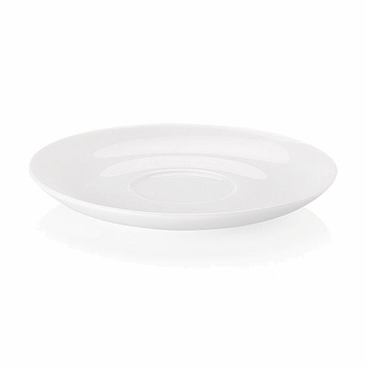 Rosenthal Form 1382 Tee-Untertasse, Untere, Unterteller, Porzellan, Weiß, 15 cm, 41382-800001-14641