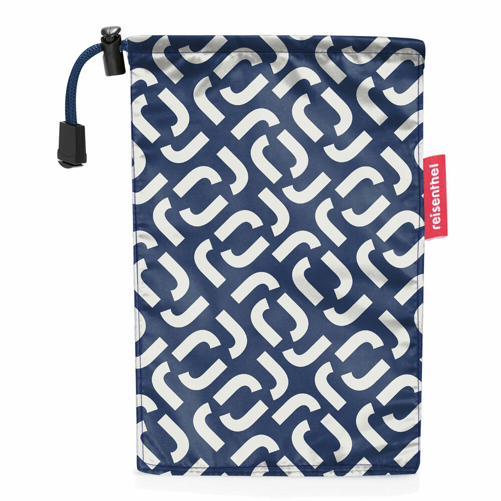 reisenthel mini maxi poncho, Regenjacke, Regencape, Regenschutz, Faltbar, Einheitsgröße, Polyestergewebe, Signature Navy, AN4073