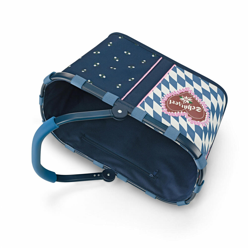 reisenthel carrybag, Einkaufskorb, Korb, Picknickkorb, Tragetasche, Polyestergewebe, Special Edition Bavaria 6, 22 L, BK4083