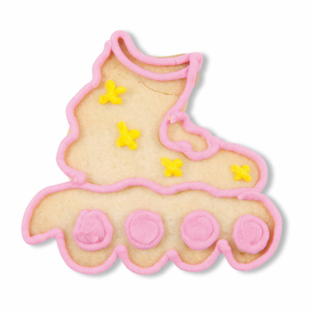 Städter embossed cookie cutter inliner, cookie cutter, cookie shape, biscuit, biscuits, stainless steel, 7 cm, 164338