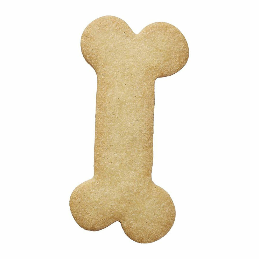 Birkmann Ausstechform Knochen, Plätzchenform, Ausstecher, Ausstechform, Keks Form, Weißblech, 6,3 cm, 123465