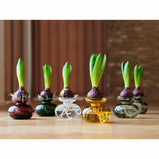 Zone Denmark Vase Inu Plum, Blumenvase, Dekovase, Glas, Blau, 9 cm, 33608