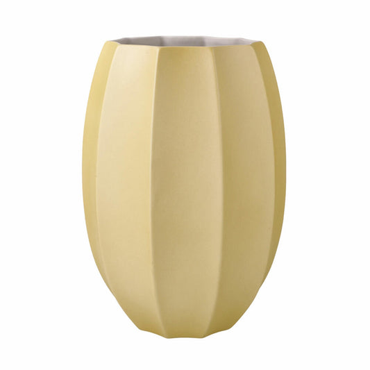 Goebel Vase Concave, Biskuit-Porzellan, Champagner, 22.5 cm, 23122931