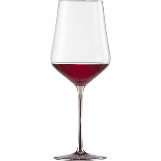 Eisch Bordeaux glasses Ravi Platin, set of 2, red wine glass, wine glass, crystal glass, 620 ml, 75851821