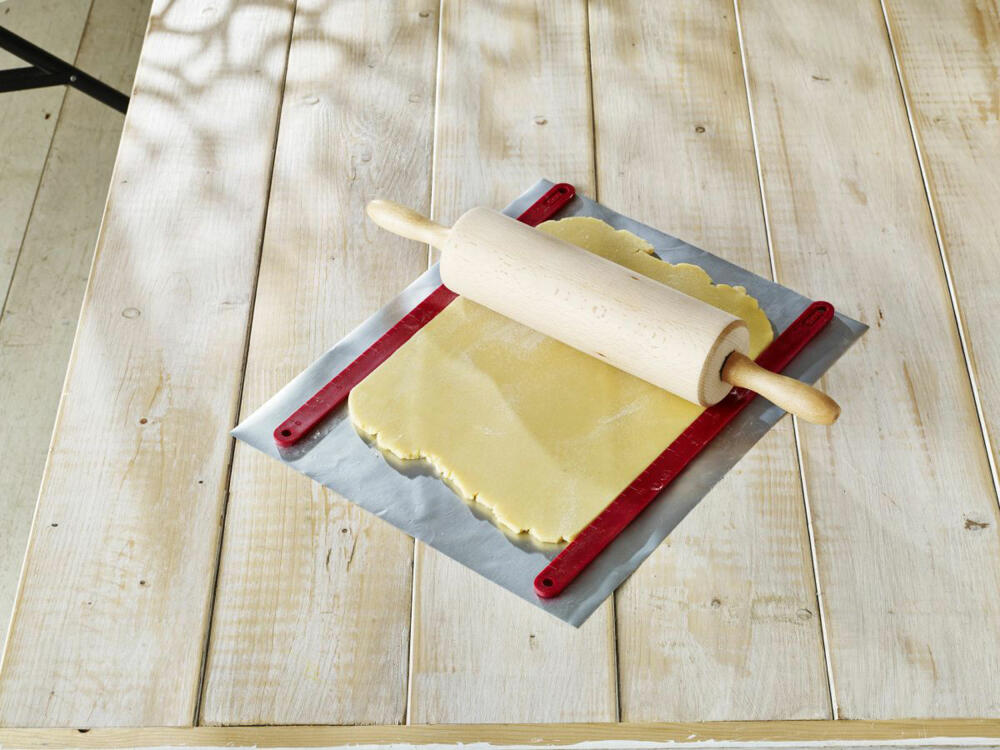 Birkmann Easy Baking Glasfaser Back- und Ausrollmatte, Back Blech, Back Form, Backzubehör, Silikon, 30 cm, 429291