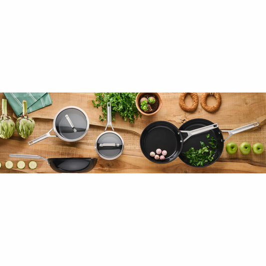 Schulte-Ufer frying pan Kerena, Green Life, aluminum, black, 28 cm, 1623-28