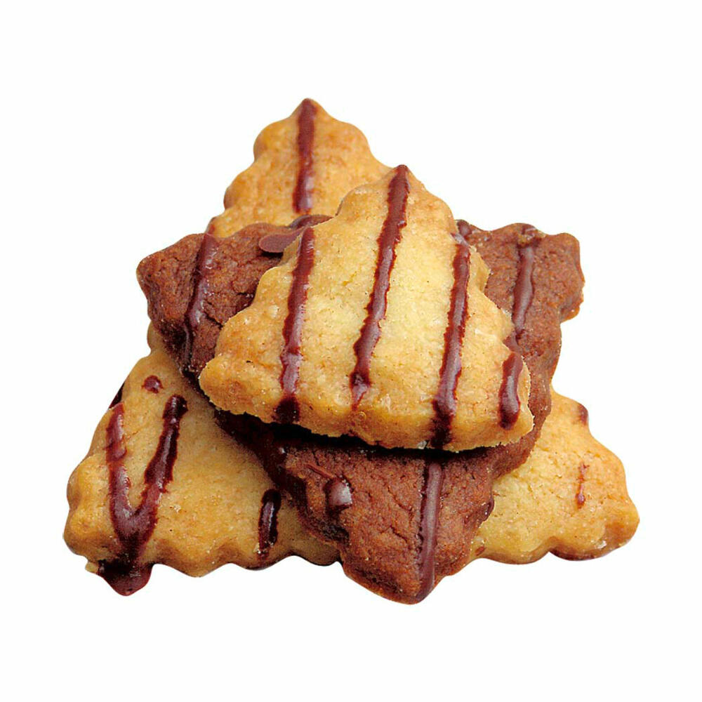 Städter Terrassen-Ausstecher Dreieck Set Gewellt, 3-tlg., Ausstechform, Plätzchenform, Keks, Plätzchen, Edelstahl,953759