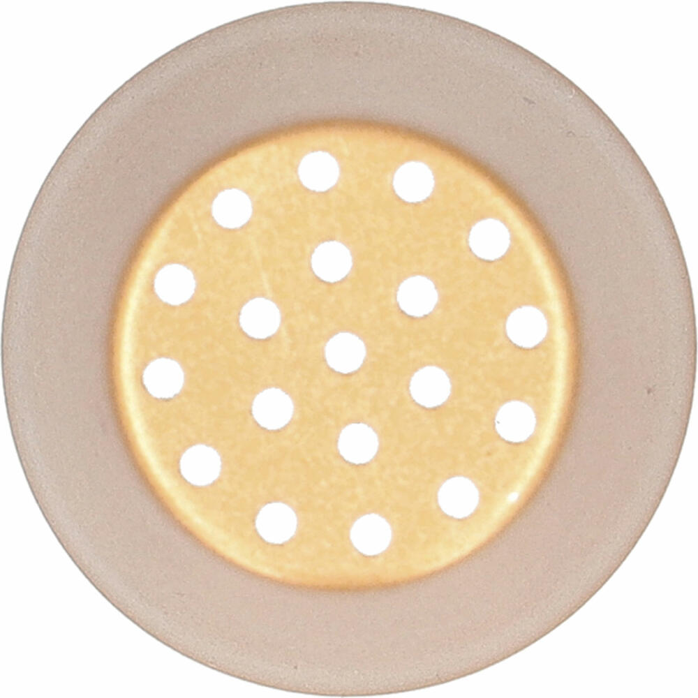 Birkmann Spaghettitülle Nr.80, Spritztülle, Garniertülle, Backzubehör, Edelstahl, Kupferfarben, Ø 2 mm, 409132