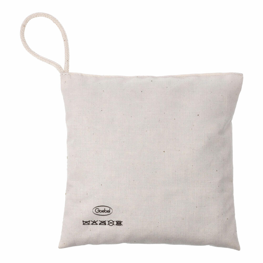 Goebel Lavendelkissen Yin Yang Weiß, Duftkissen, Baumwolle, Bunt, 14 x 14 cm, 23500731