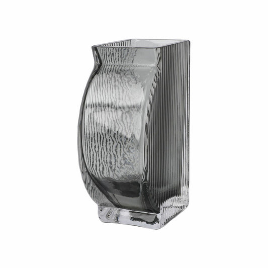 Goebel Vase White Hibiscus, Dekovase, Blumenvase, Glas, Grau, 15 cm, 23122861