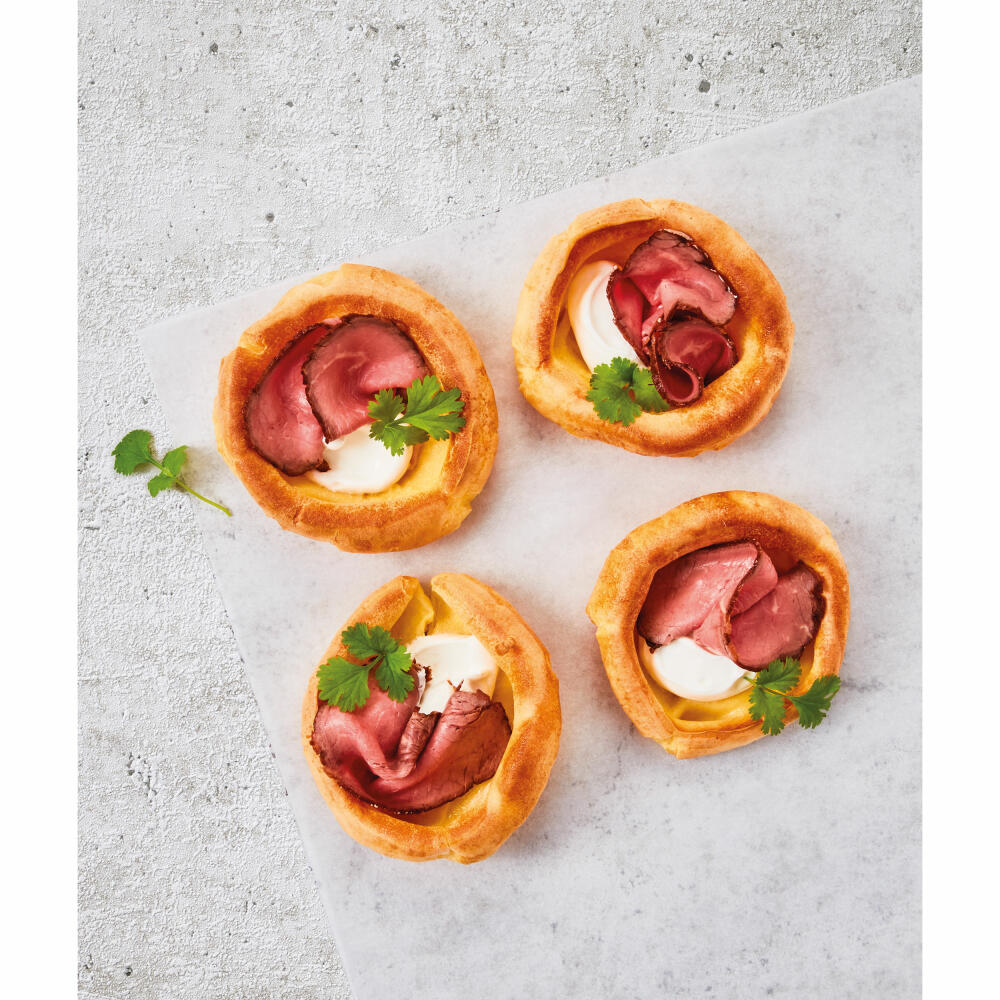 Birkmann Bakers Best Yorkshire Pudding Blech, Backform, Backblech, Karbonstahl, 24 x 24 cm, 886469