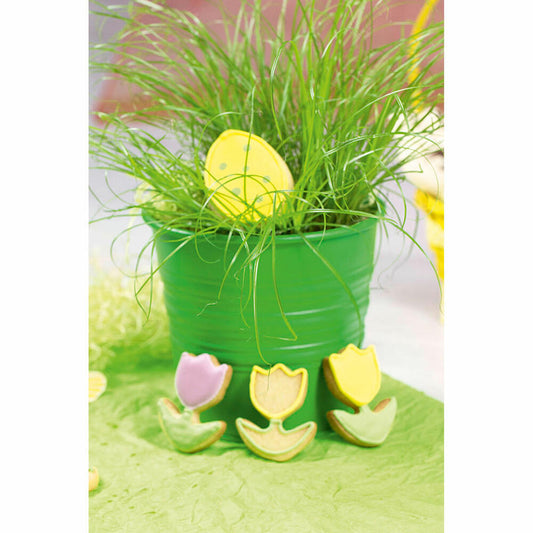Städter Ausstecher Tulpe, Ausstechform, Plätzchenform, Keks, Plätzchen, Weißblech, 5 cm, 952974
