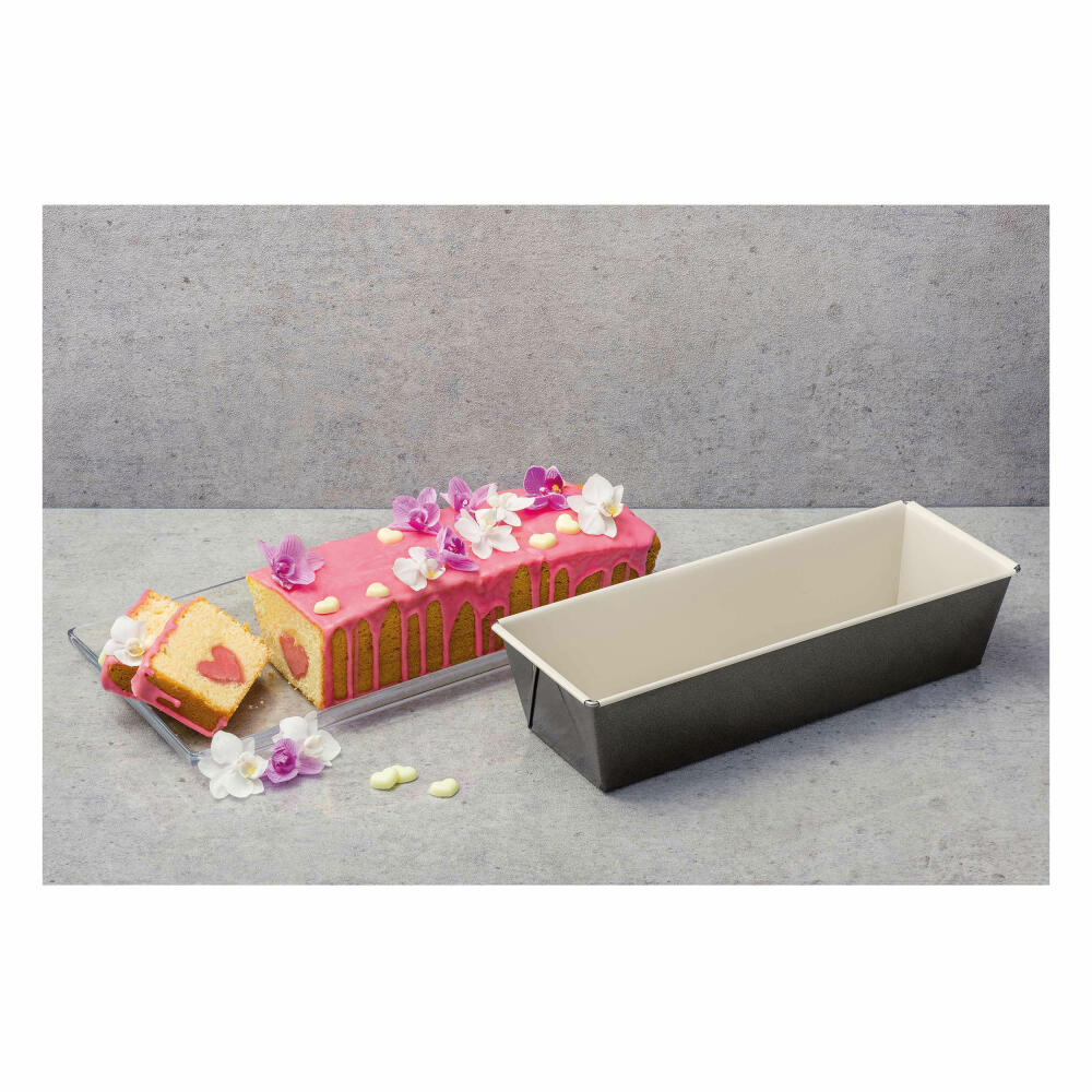 Dr. Oetker Back-Trend loaf pan, baking pan, cake pan, sheet steel with non-stick coating, 4855