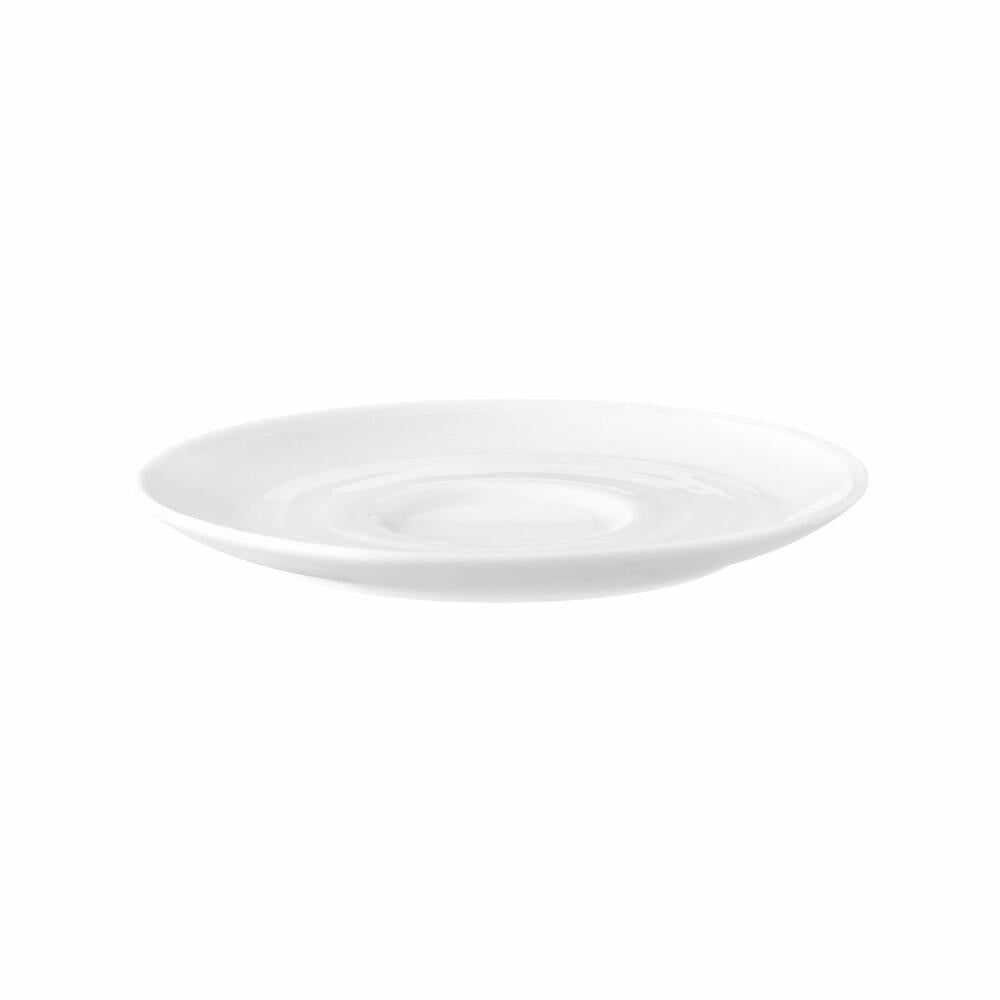 Seltmann Weiden Terra combination saucer large, saucer, porcelain, white, Ø 16.1 cm, 001.764977