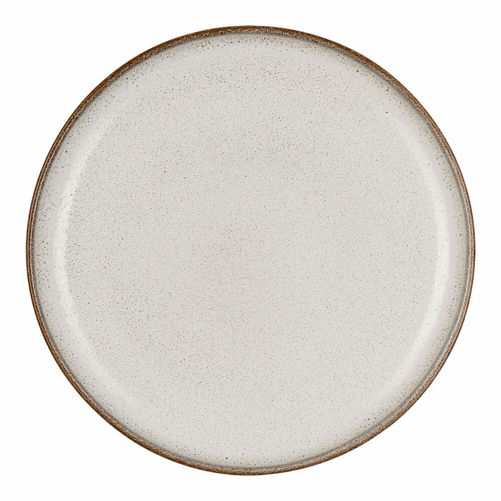 ASA Selection Brotteller, Brot Teller, Essteller, Kuchenteller, Dessertteller, Steinzeug, Sand, Ø 14.5 cm, 27131107