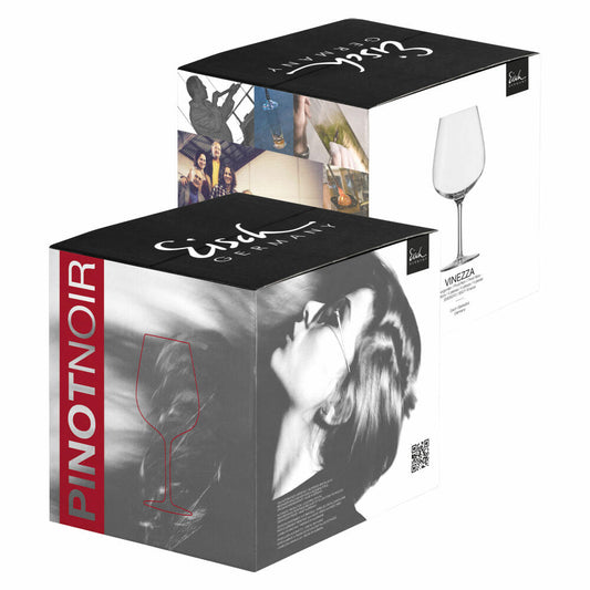 Eisch Burgundy glass set of 4 Vinezza, red wine glass, crystal glass, 735 ml, 25505010