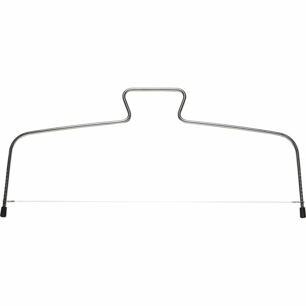 Birkmann Easy Baking Tortenbodenschneider, Tortenboden Schneider, Backzubehör, Edelstahl, 30 cm, 429383
