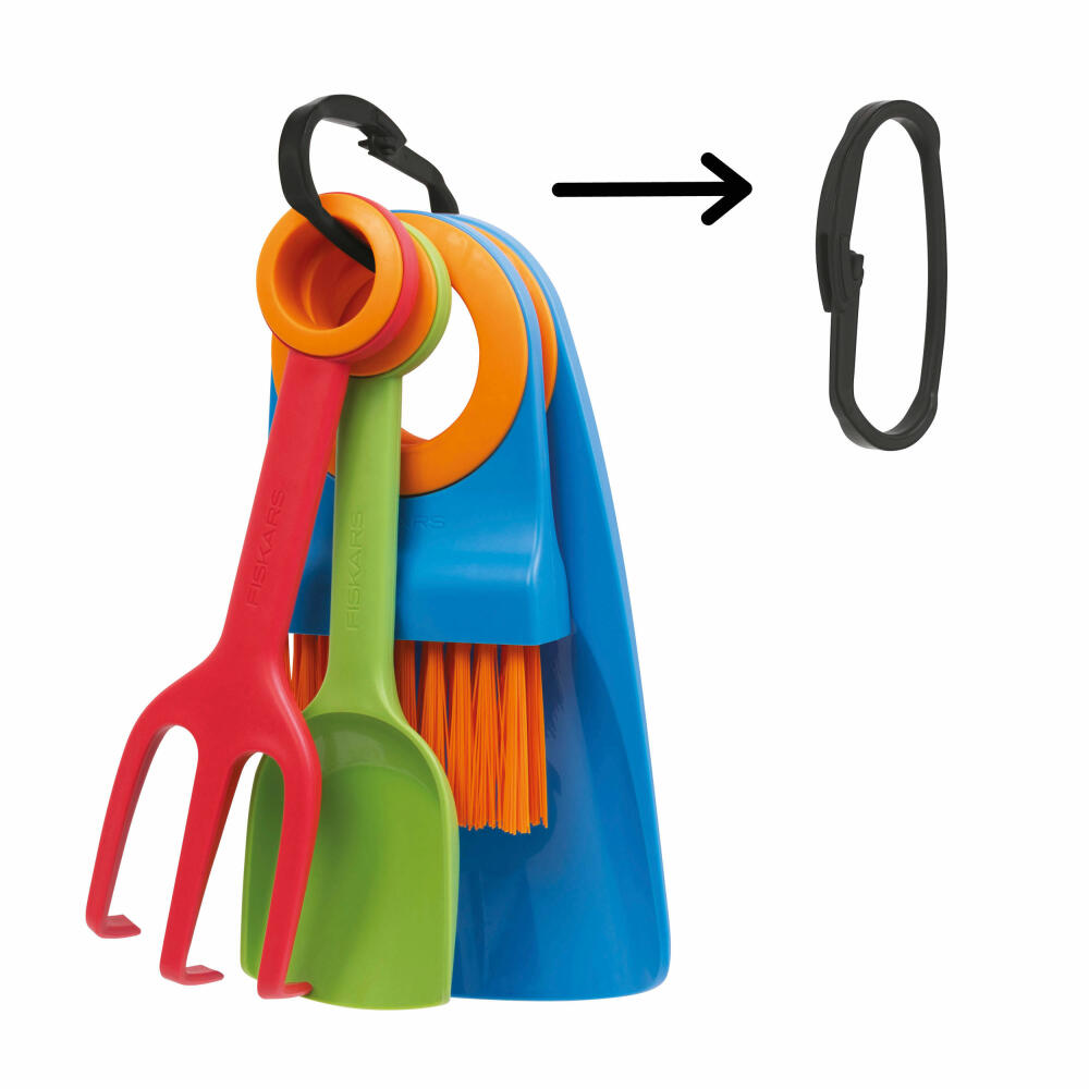 Fiskars Bodenbearbeitungs-Set MyFirst 4-tlg., Kunststoff, Bunt, 1062472