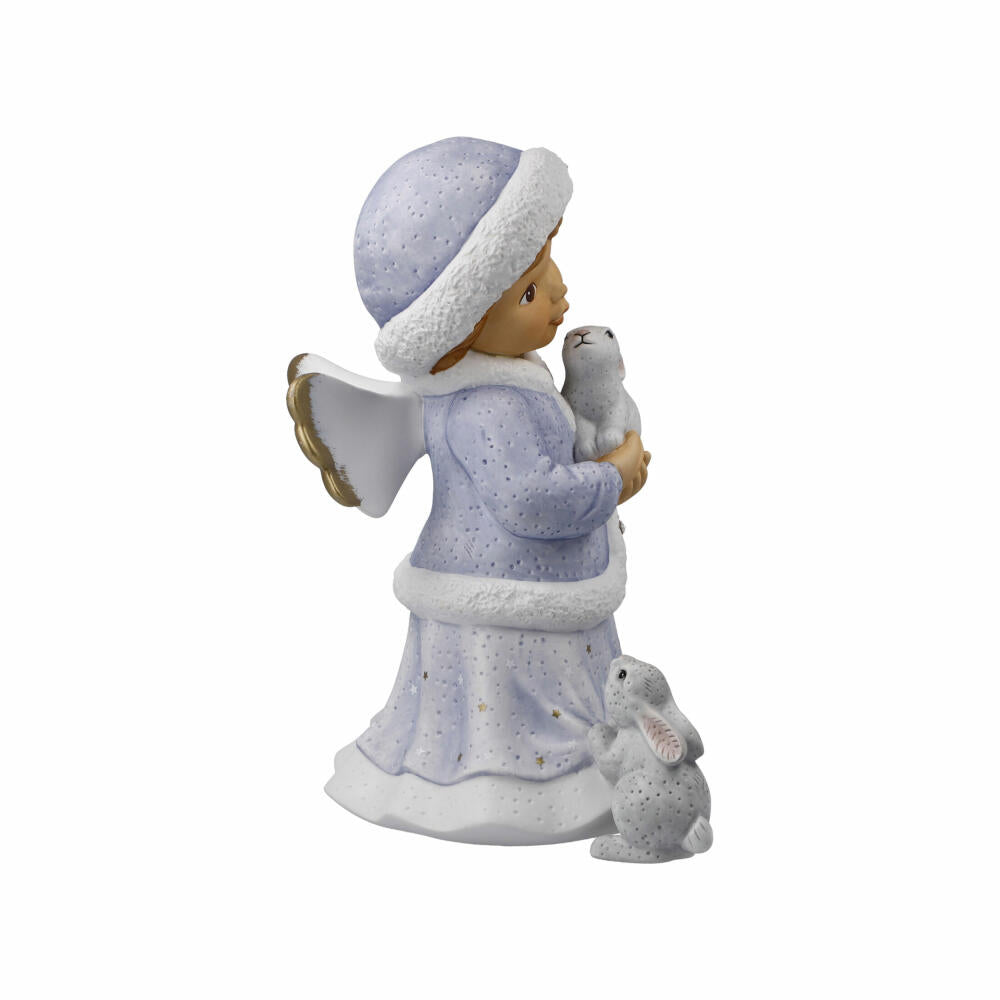 Goebel Guardian Angel Edition Winter Walk - Nina & Marco, Angel Figurine, Porcelain, Colorful, 25 cm, 11750811
