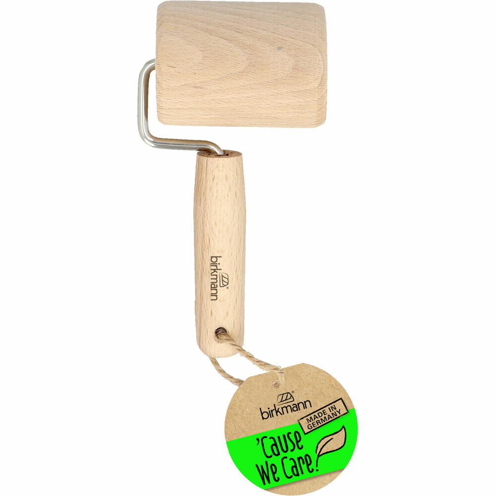 Birkmann Cause We Care Teigroller, Gerade, Ausroller, Backzubehör, Buchenholz, Ø 5.5 cm, 889439