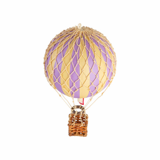 Authentic Models Hängedekoration Floating in the Skies Lavender, Ballon, Rattan, Papier, PP-Kunststoff, AP160L