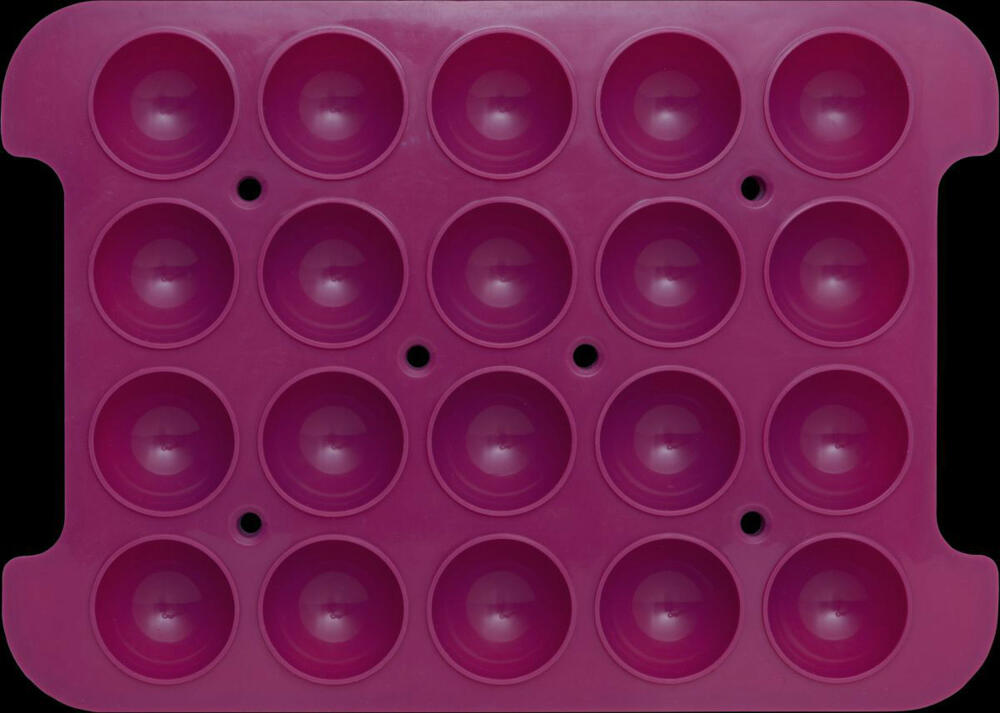 Birkmann CakePop-Baker Rund, Kuchenform, Kuchen Form, Backzubehör, Silikon, Ø 3.5 cm, 250697