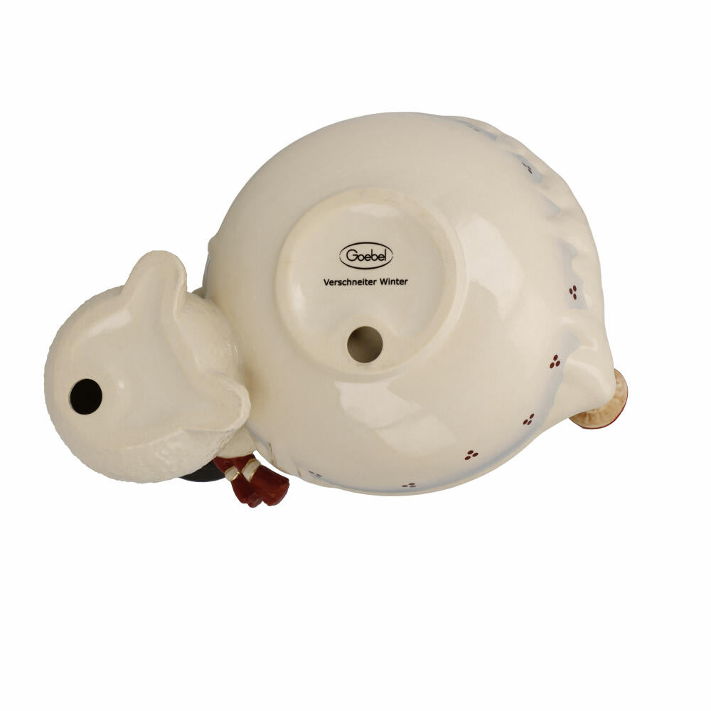 Goebel Schale Verschneiter Winter, Steingut, Bunt, 12 cm, 66704561