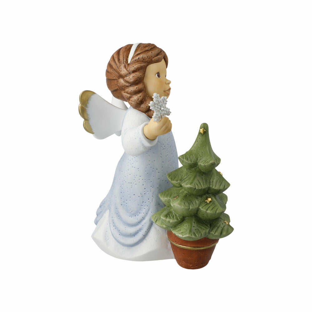 Goebel Figurine My Sparkling Christmas Tree, Nina & Marco, Winter Angel, Porcelain, Colorful, 11750651