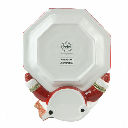 Goebel Bowl Santa presents, Fitz & Floyd, Decorative Bowl, Stoneware, Colorful, 16.5 cm, 51001731