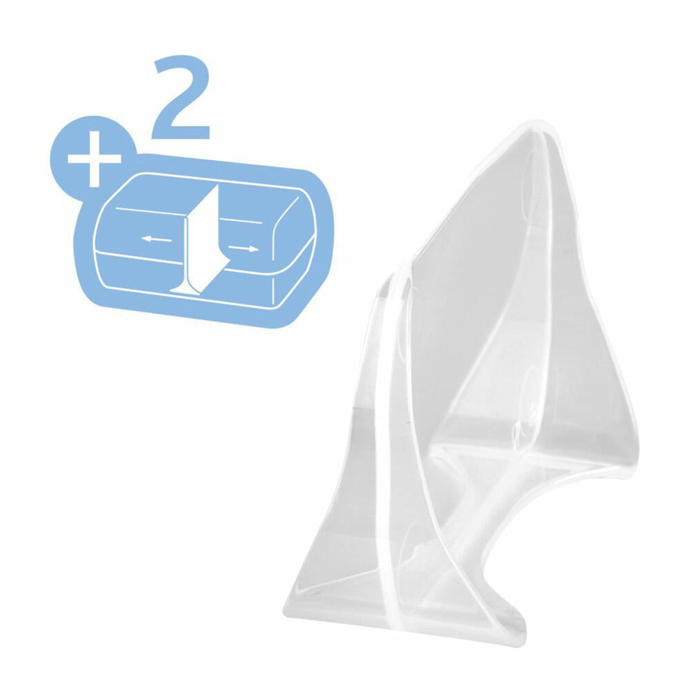 Emsa Variabolo Boys Halbschalen, 4-tlg., Brotdose, Brotbox, Kinderdose, Trennwand, Mehrfarbig, 7 cm, 517053