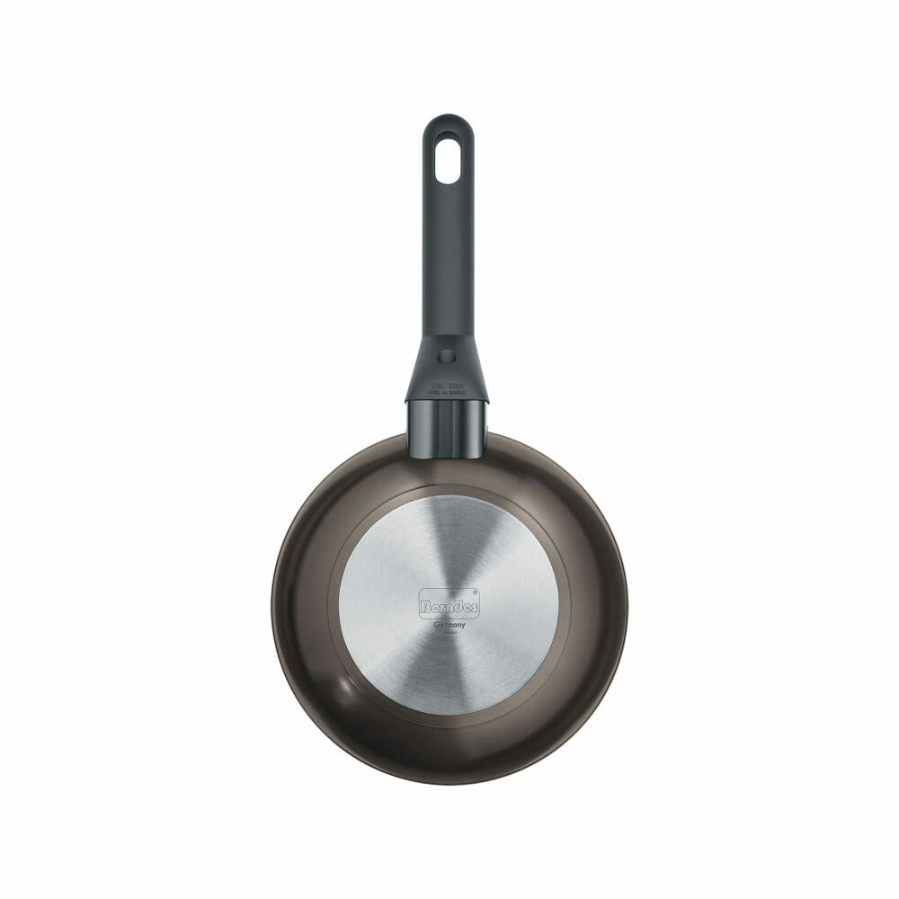 Berndes Veggie+ Induction frying pan, pan, suitable for induction, forged aluminum, brown, Ø 20 cm, 0001160120