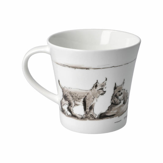 Goebel coffee and tea mug Peter Schnellhardt - Short Sunday excursion, cup, fine bone china, colored, 350 ml, 26500261