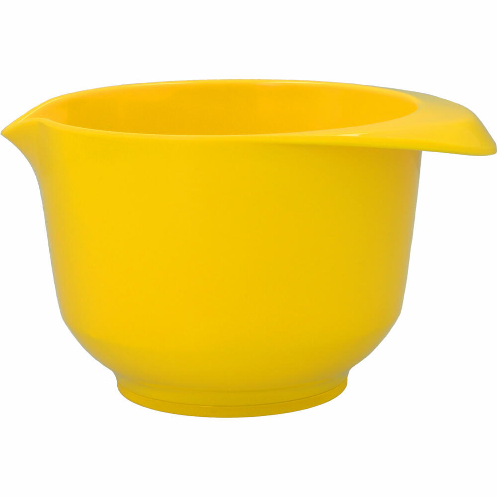 Birkmann Colour Bowl Rühr- und Servierschüssel, Rührschüssel, Schüssel, Melaminharz, Gelb, 750 ml, 708747