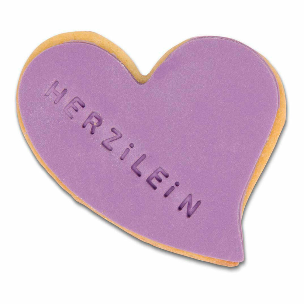 Städter Text-Präger Set, 86-tlg., Buchstaben Stempel, Keksstempel, Prägestempel, Backzubehör, 966810