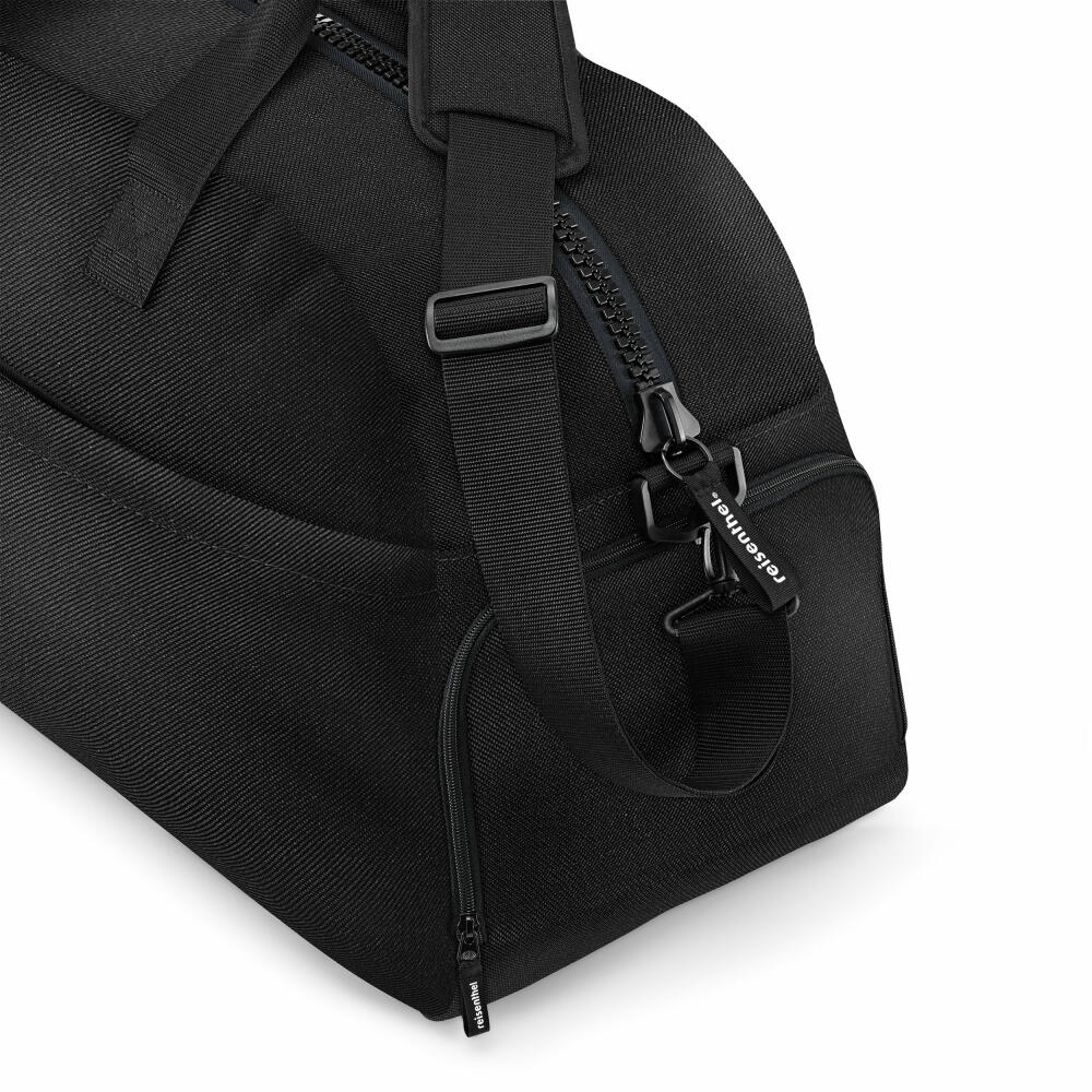 reisenthel overnighter plus, Reisetasche, Schultertasche, Tragetasche, Reise Tasche, Black, 50 L, DM7003