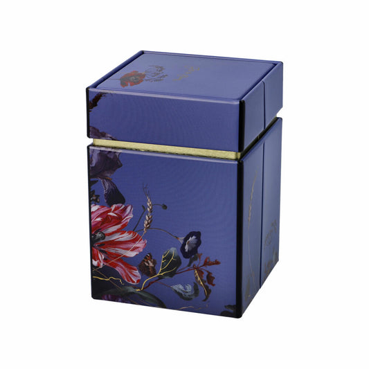Goebel Artist Tin Summer Flowers - De Heem, Storage Tin, Metal, Blue, 11 cm, 67061641