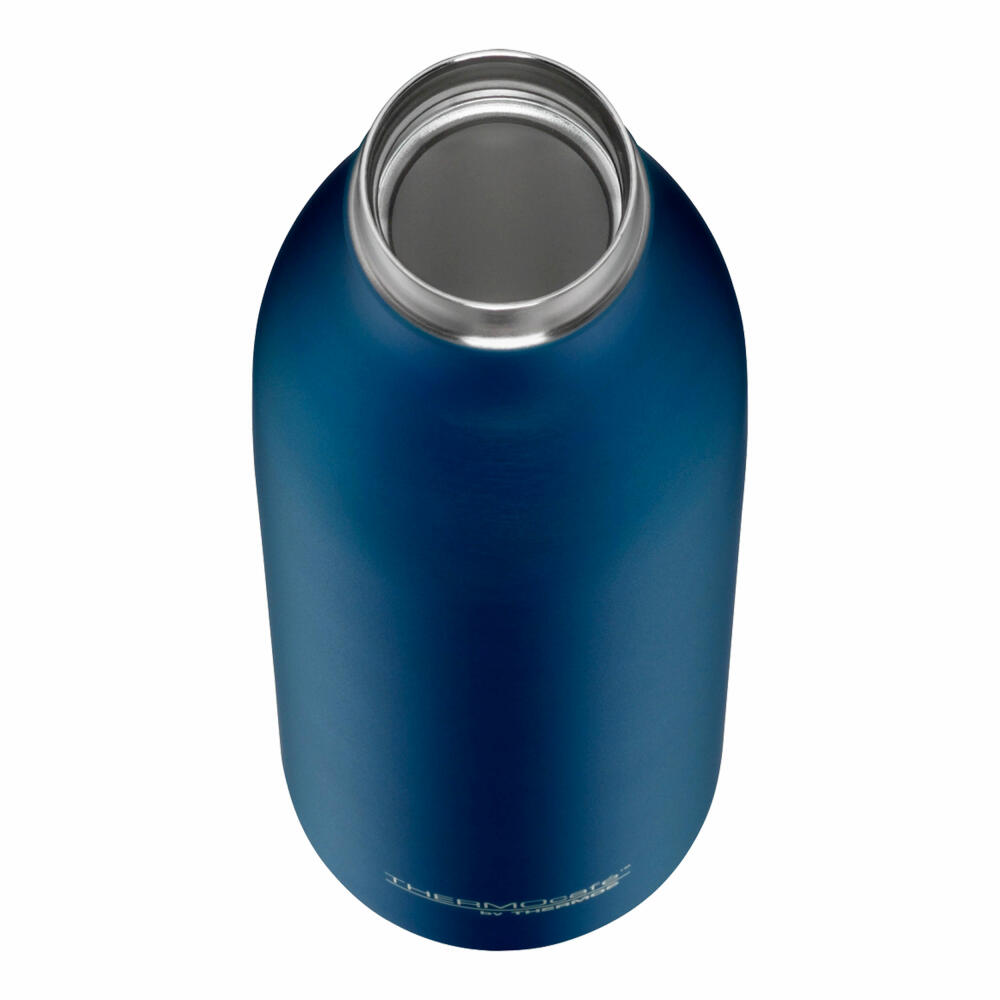 Thermos TC Bottle Isoliertrinkflasche, Isolierflasche, Trinkflasche, Thermoflasche, Iso Flasche, Edelstahl, Saphir Blue, 1 L, 4067.259.100