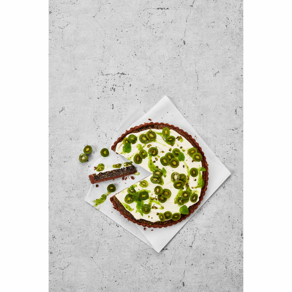 Birkmann Bakers Best Quiche & Tart Pan, Quiche Pan, Baking Pan, Cake Pan, Carbon Steel, Ø 30 cm, 886278