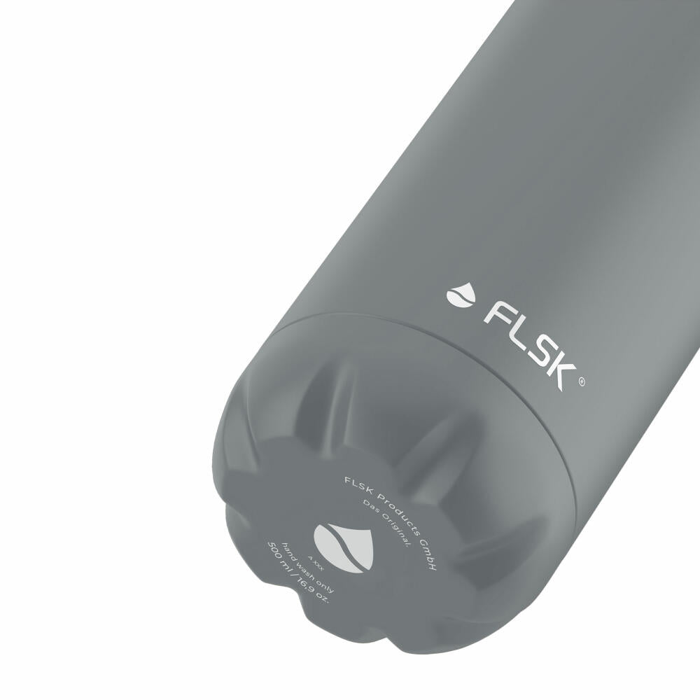 FLSK Trinkflasche Stone, Isolierflasche, Thermoflasche, Flasche, Edelstahl, 500 ml, 1010-0500-2022