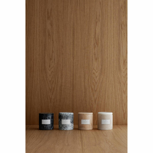 Blomus Frable Duftkerze, Marmor-Duftkerze, Kerze, Marmor, Sharkskin, 8 cm, 66319