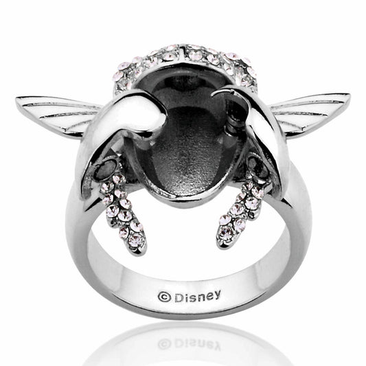 Goebel Aladdin Goldener Scarabäus Ring, Disney, Käfer Ring, Schmuck, Weißgold, 14 Karat, Größe 7, 12101631