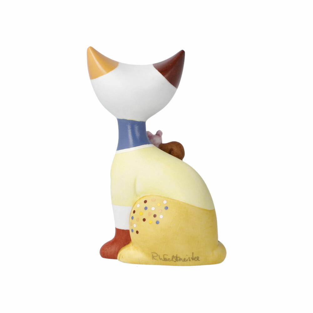 Goebel Figurine Rosina Wachtmeister - Nicola, Decorative Figure, Cat, Porcelain, Colorful, 7.5 cm, 31400651