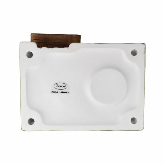 Goebel Kerzenhalter Nina & Marco - Wärmender Kamin, Porzellan, Bunt, 15.5 cm, 11750921