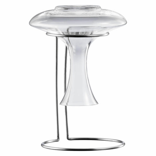 Eisch decanter stand, stand for decanter, stainless steel, silver, 25.5 cm, 30074626