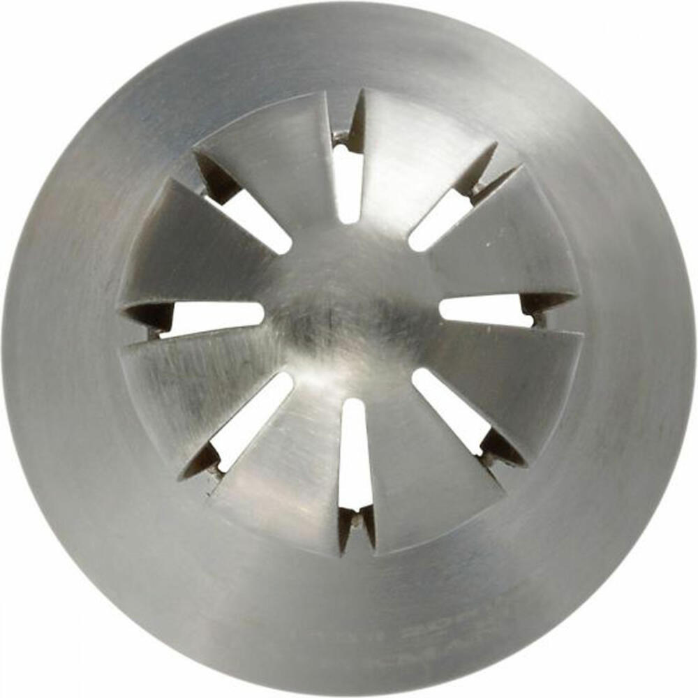 Birkmann Tufftülle Glatt #113, Spritztülle, Garniertülle, Backzubehör, Edelstahl, Ø 2 cm, 411661