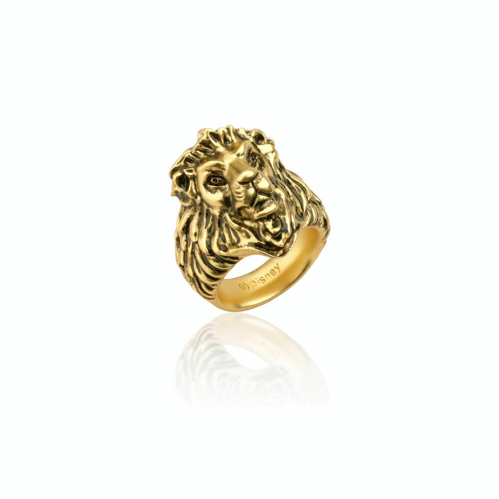 Goebel Couture Kingdom König der Löwen Ring Erwachsener Simba, Schmuck, Gelbgold, Größe 6, 12102211
