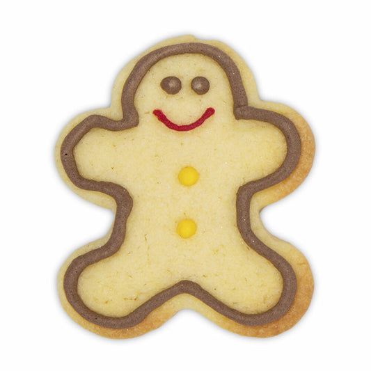 Städter embossed cookie cutter with ejector gingerbread man, cookie cutter, cookie mold, biscuit, cookies, plastic, 5 cm, 170902
